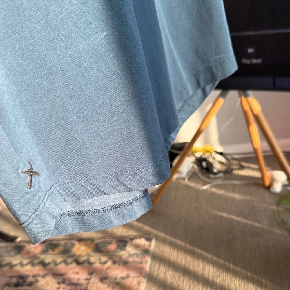 Cuts Clothing Slate Blue Short Sleeve Tee - Picture 4 of 4